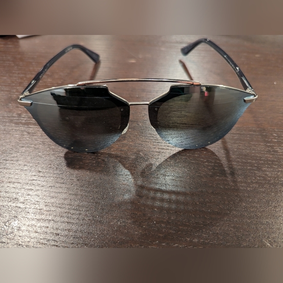 Dior Reflected Black Metallic Disco Sunglasses - Picture 5 of 7